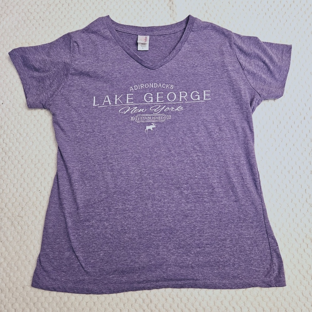 Purple Lake George Women's TShirt